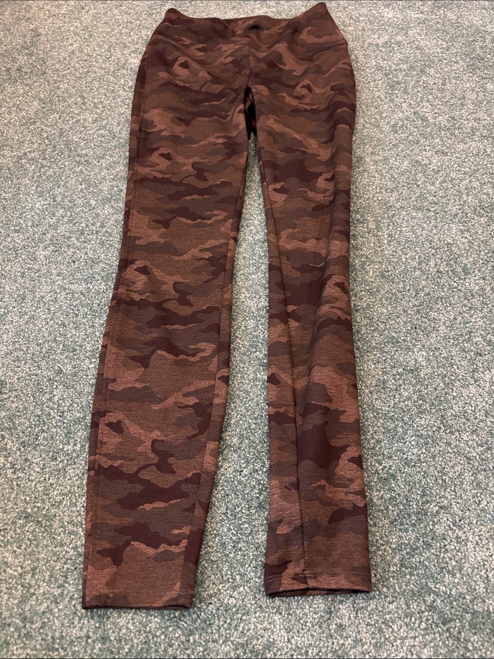 Nine West Camo Leggings XS Green Camouflage NWOT Stretch Pants
